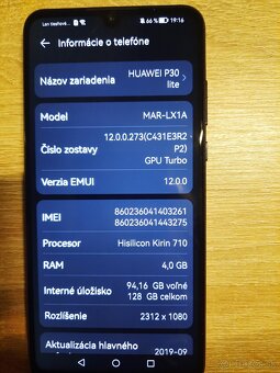 Huawei P30 lite - 2