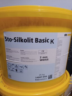 Fasadna omietka biela - 2