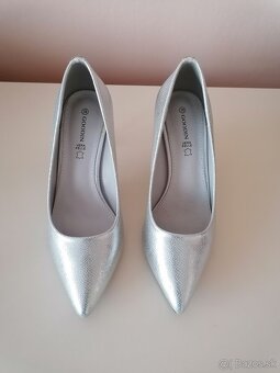 Strieborné lodičky 38 - 2