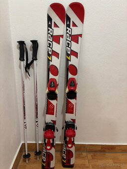 Detské lyže, lyžiarky a paličky - 2