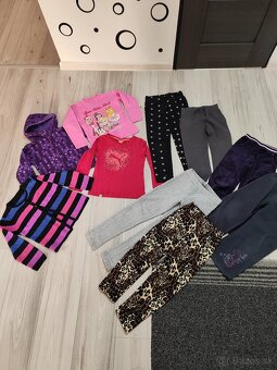 Balík oblečenia pre malú slečnu veľ.116 - 2