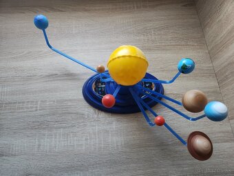 Elektronický model slnečnej sústavy - 2