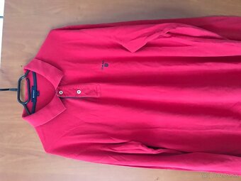 GANT originál Red pánske tricko/dlhy rukav L/XL - 2