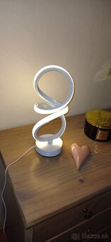 LED lampa špirála, 3 farby svetla+stlmenie - 2