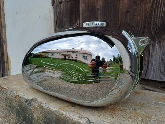 Nádrž Jawa 175, 356 s ampérmetrem - 2