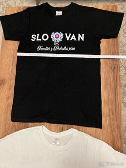 Predám tričká ŠK Slovan Bratislava, veľkosť XS, super stav. - 2