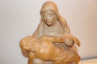 Marie  soška  domácí oltář   Kalvárie Kristus (425G) - 2