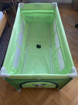 Skladacia detska postel + matrac - 2
