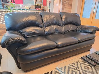 Koženná sedacia súprava - 2