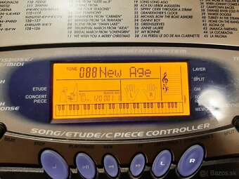 Klavesy casio, keyboard - 2