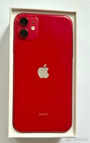Predám iPhone 11, 128 GB červenej farby. - 2