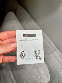 Náušnice Swarovski so vsadenými kameňmi - 2