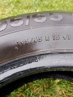 Predám pneumatiky 195/65 r15 - 2