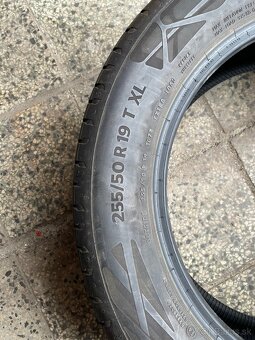 Predám letné pneu 255/50 R 19 - 2