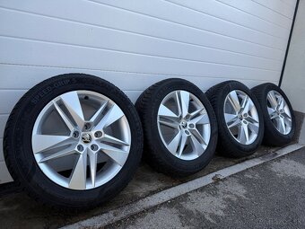 ORIGINAL ŠKODA SUPERB 3 DISKY 5x112 R17 215/55 R17 ZIMA - 2
