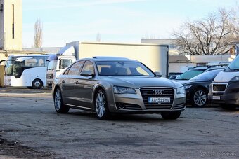 Audi A8 Long V8 Benzín - B&O - TV - Matrix - od 0% akontácie - 2