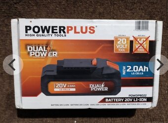 PowerPlus nabíjačka +baterka - nové - 2