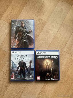 2 hry na Playstation 5 - AC Valhalla + Tormented Souls - 2