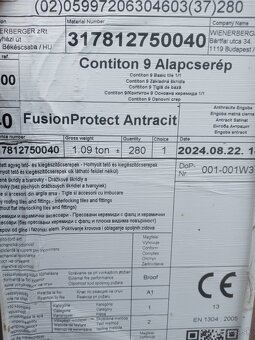 Škridla Tondach Contiton 9 antracit plus odkvapový systém - 2