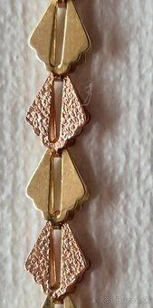 Zlata retiazka a naramok 585 - 2