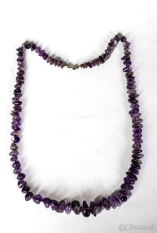 Starožitný ametystový náhrdelník - 2