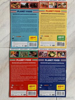Predám gastronomické DVD Planet food - 2