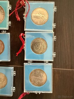 strieborne mince prof - 2