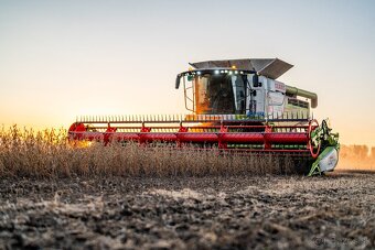 CLAAS Lexion 760 + Convio Flex 930 - 2