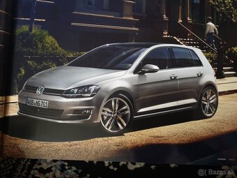 💚🚗Predám Katalóg Volkswagen Golf 7 2012 🏁✨ - 2