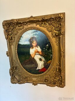 Olejomaľba na doske - 2