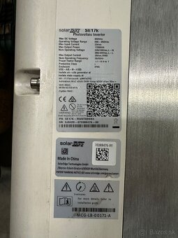 Predám Solaredge SE17K-RW0TEBEN4 - 2