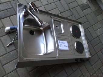 Kuchynsky drez + dvojplatnička - 2