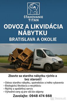 PREPRAVA A STAHOVANIE BRATISLAVA - 2