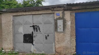 Garáž na ulici Letnej v Rožňave. - 2
