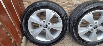 Predám hliníkové disky ŠKODA VELORUM r16 5x112 205/55r16 - 2
