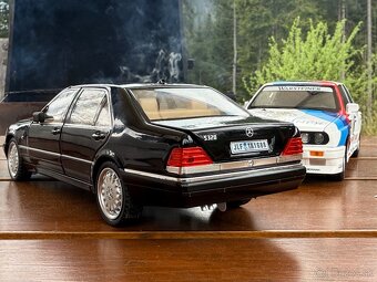 1:24 MERCEDES-BENZ S600 -W140- BMW M3 E30 - 2