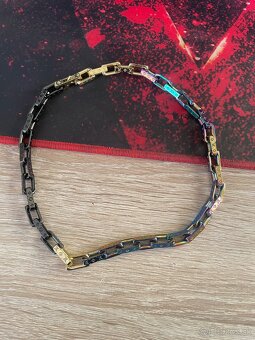 Louis Vuitton Chain Necklace – Engraved Monogram - 2