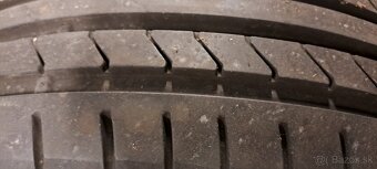 Predám 4ks jazdené letné 205/55r16-91V Dunlop - 2