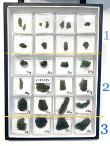 Vltavíny / Moldavite - 2