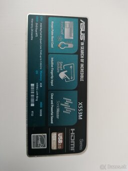 Asus X553M top stav - 2