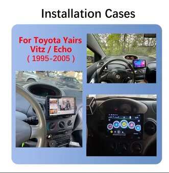 Radio android Toyota Yaris verso - 2