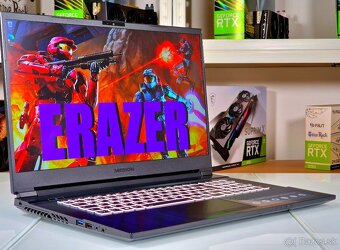 Herný notebook ERAZER 17,3" | RTX 3060 | Ryzen 5800H | ZÁRU - 2