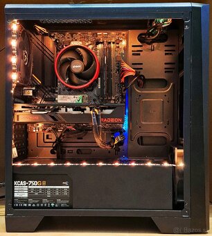 Predám výkonný herný počítač Ryzen 5 5500, RX6650XT - 2