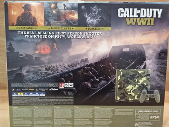 Predám PS 4 limitovaná edícia Call of Duty WWII - 2
