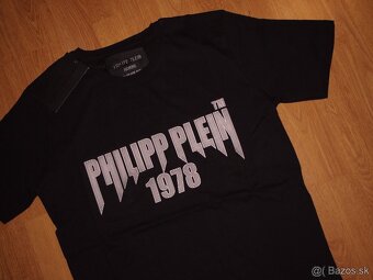 Philipp plein tričko čierne - 2