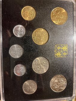 Sada československých mincí (1992) - 2