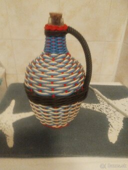 Predám sklenenú demižón - 2