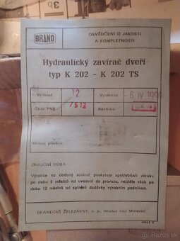 Predám BRANO typ K 202 - 2