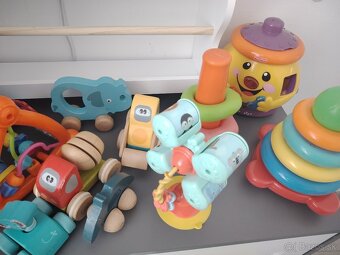 Drevená kocka, hračky - 2