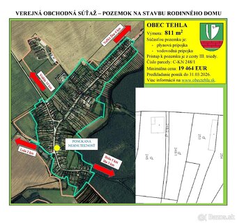 Pozemok na stavbu RD - 2